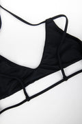 24 COLOURS - Bikini Top in Black