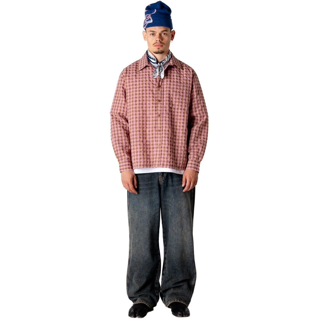 WOODBIRD - ruffel shirt