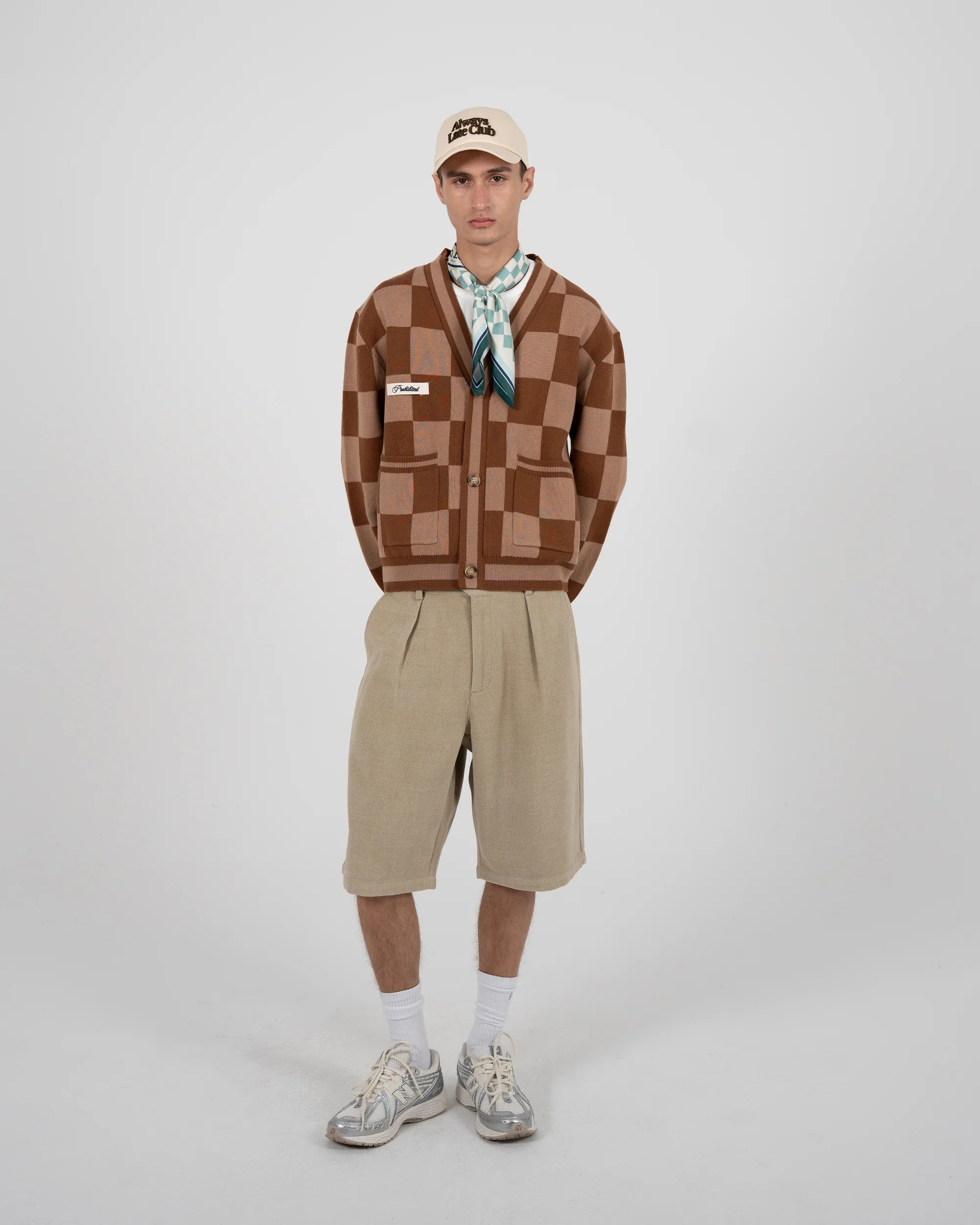PROHIBITED - Victory Cardigan Brown