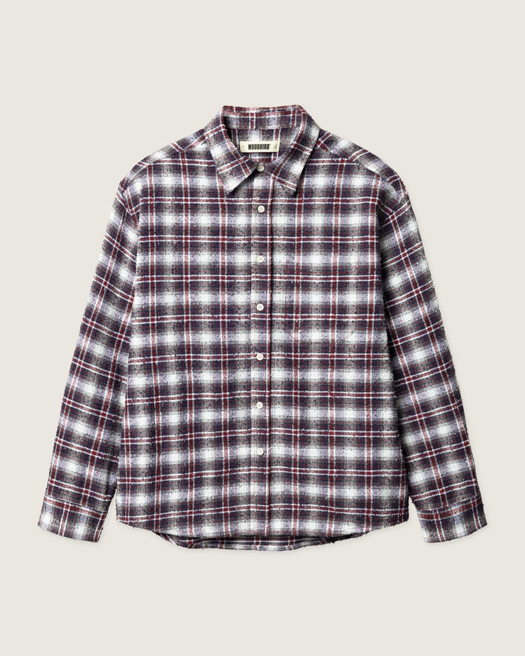 WOODBIRD - jong em check shirt