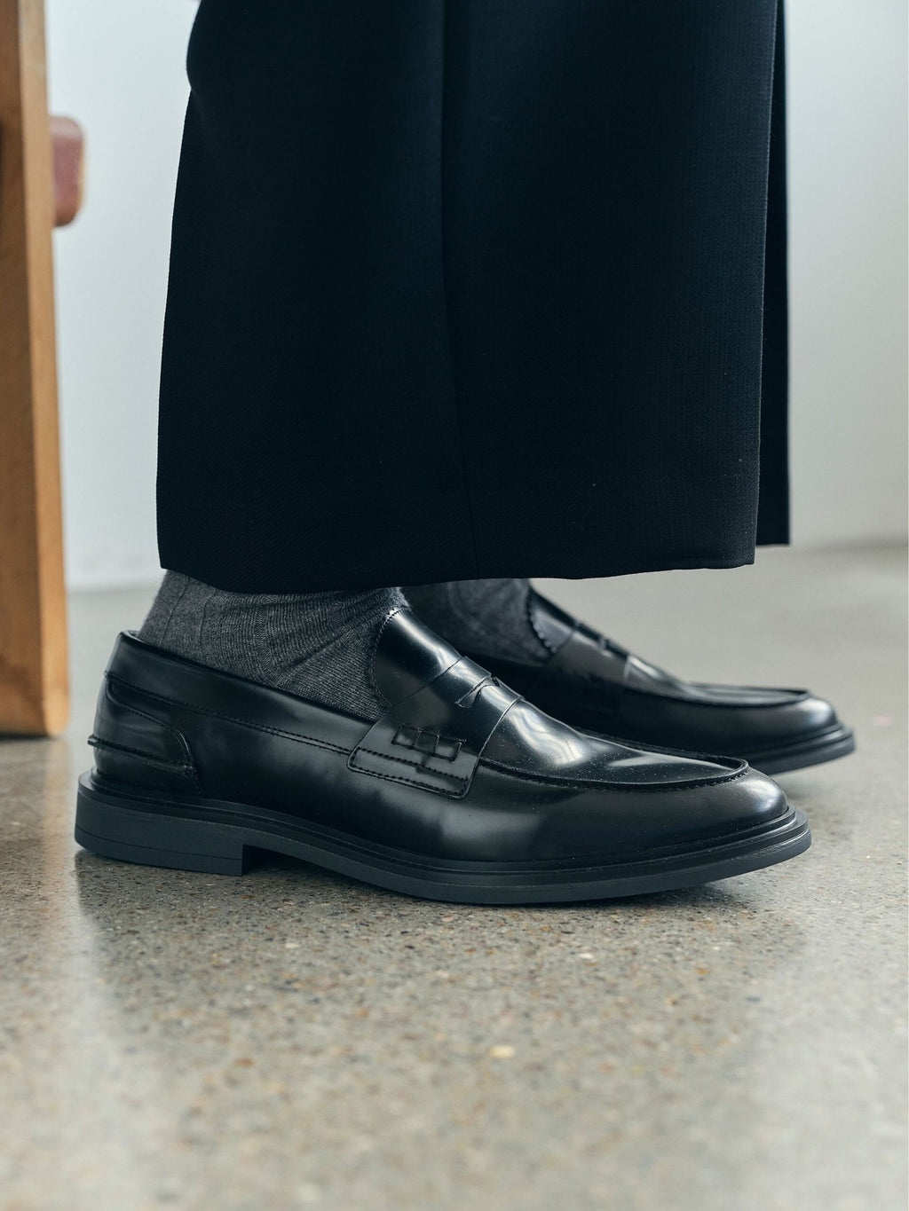 WHITE - BIAFELIX Penny Loafer Polido