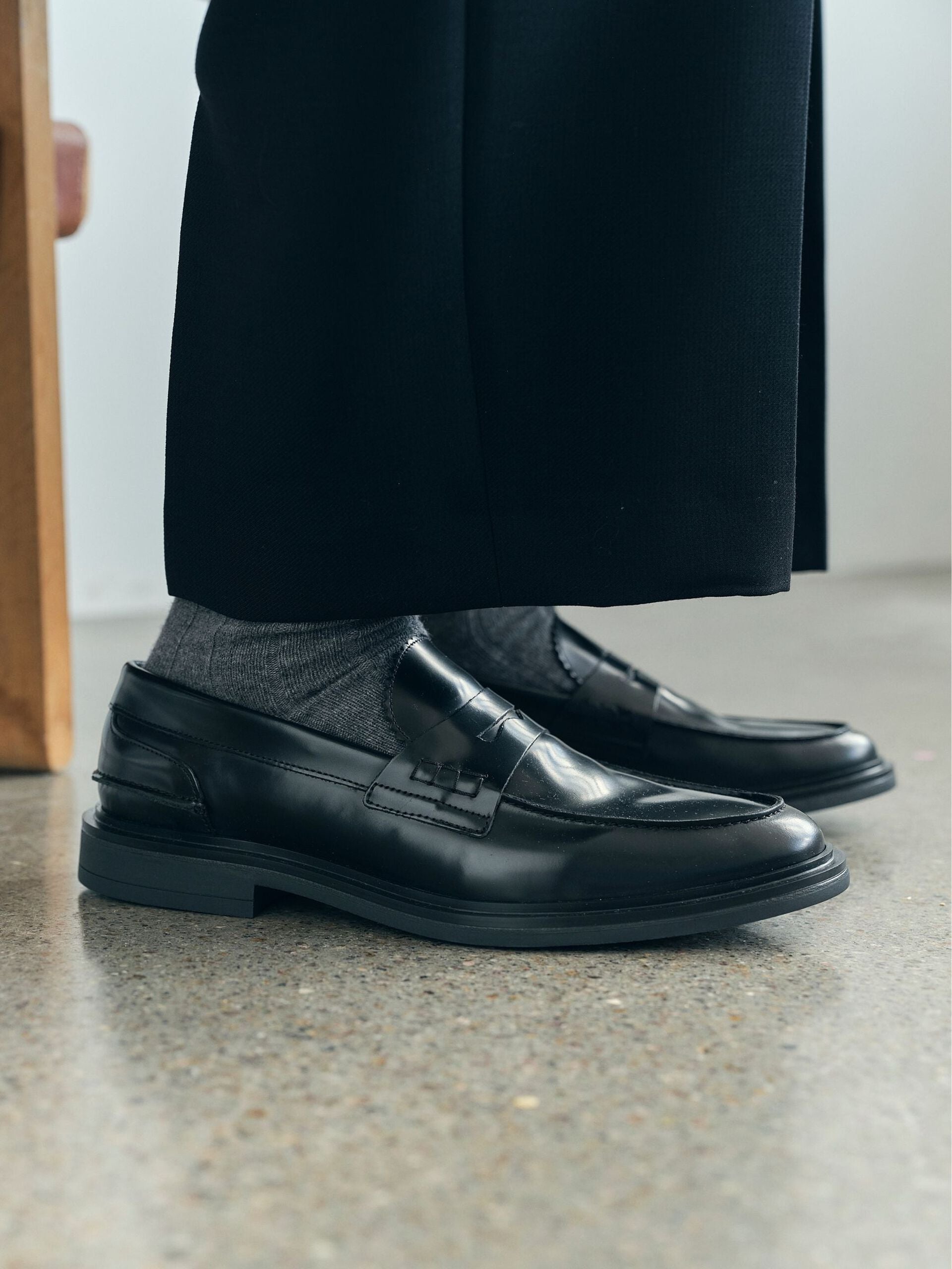 WHITE - BIAFELIX Penny Loafer Polido