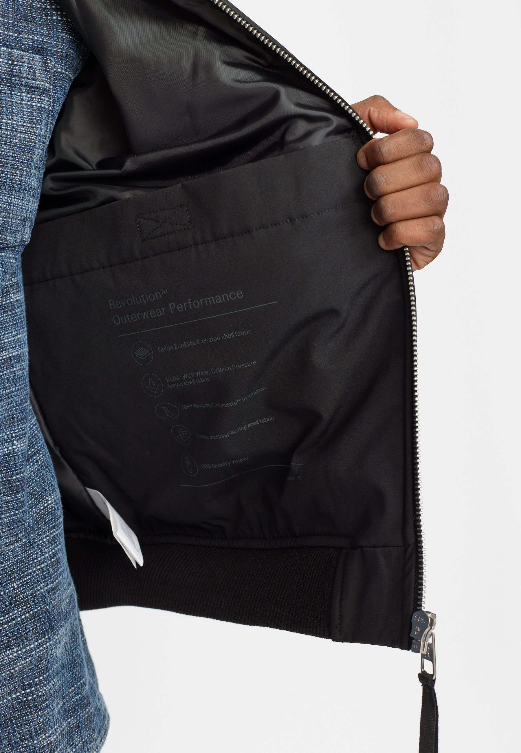 REVOLUTION - Padded Bomber Jacket 7877