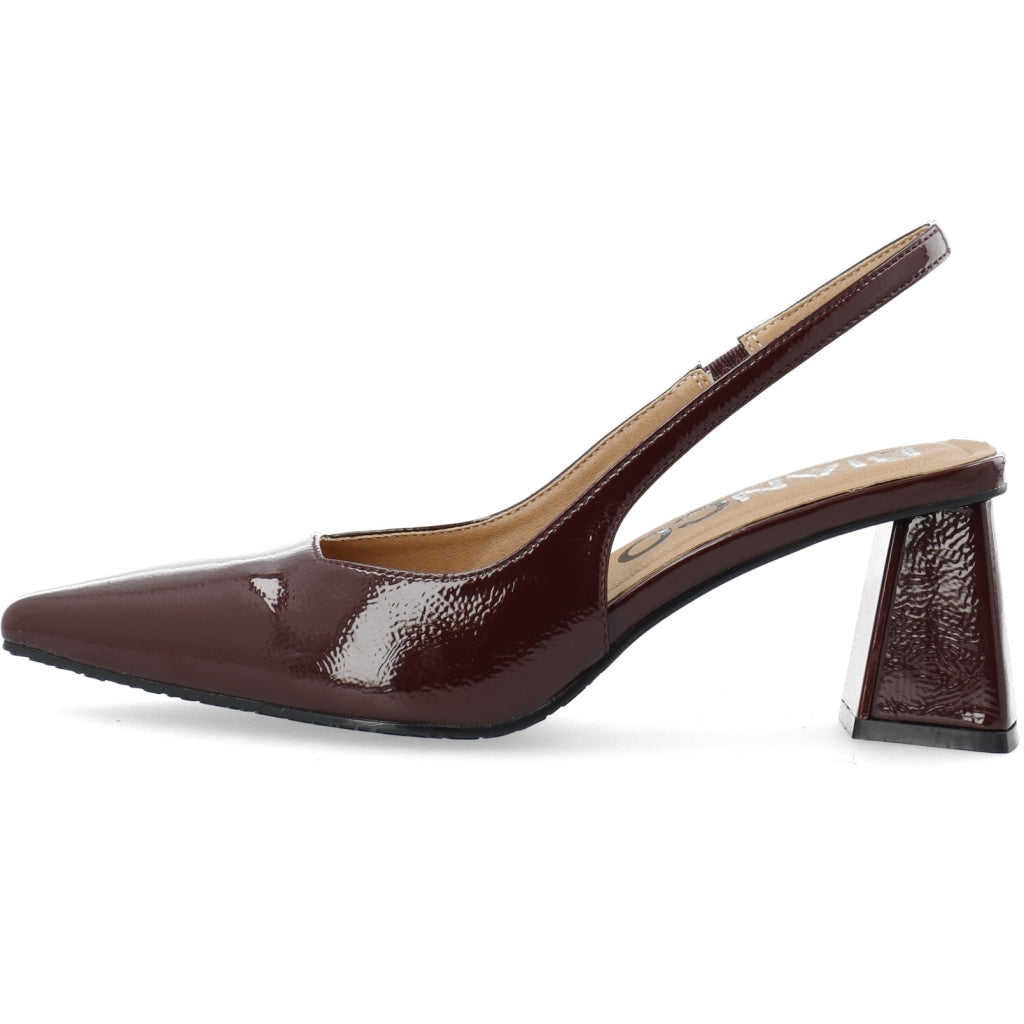 WHITE - BIAMARALYN Slingback Patent