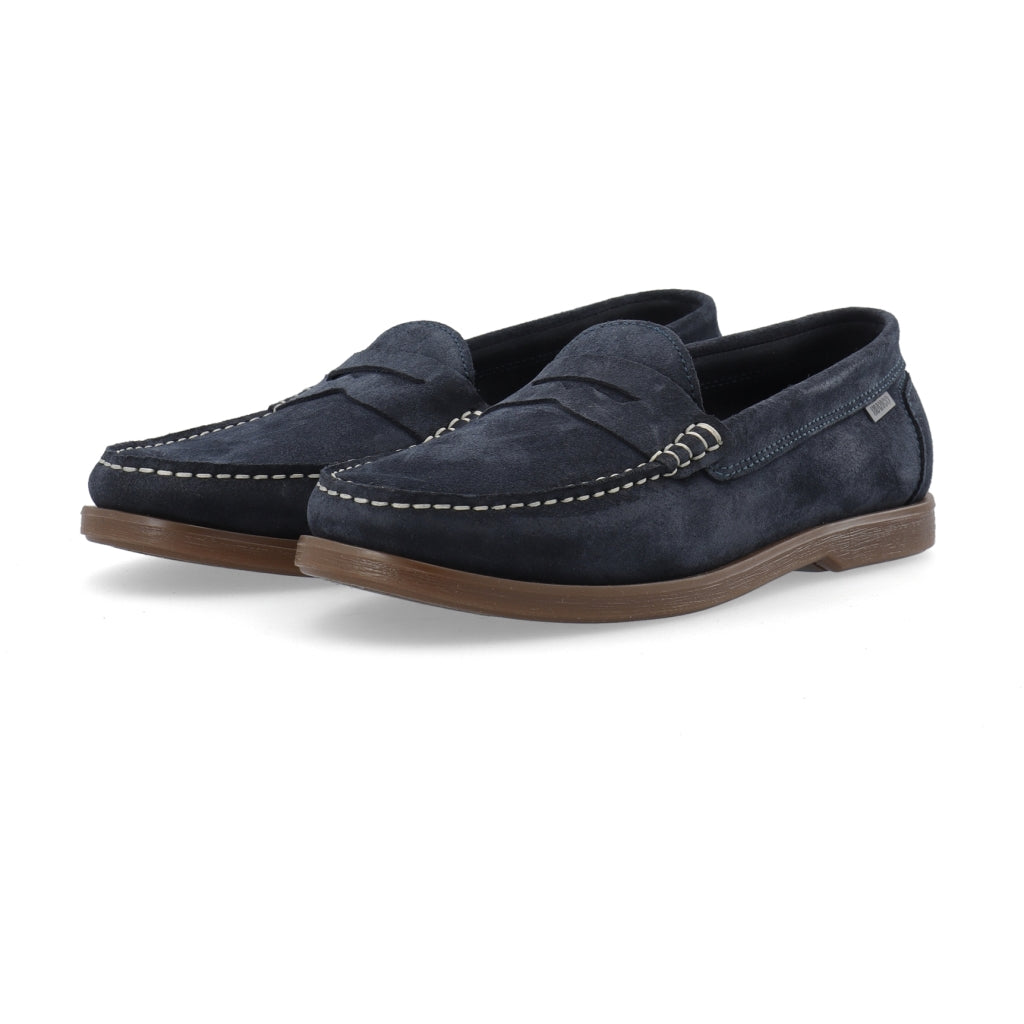 WHITE - BIAIBIZA Suede loafer