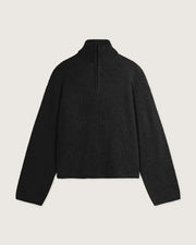 WOODBIRD - fang half zip knit