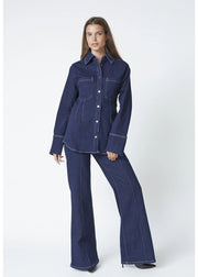 CO'COUTURE - THEOCC WIDE LL JEANS