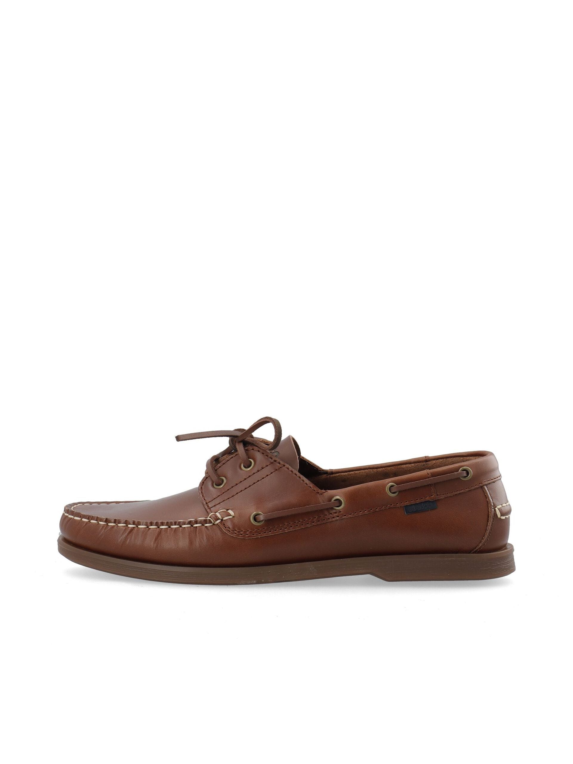WHITE - BIAIBIZA Boat Shoe Pull Up Leather