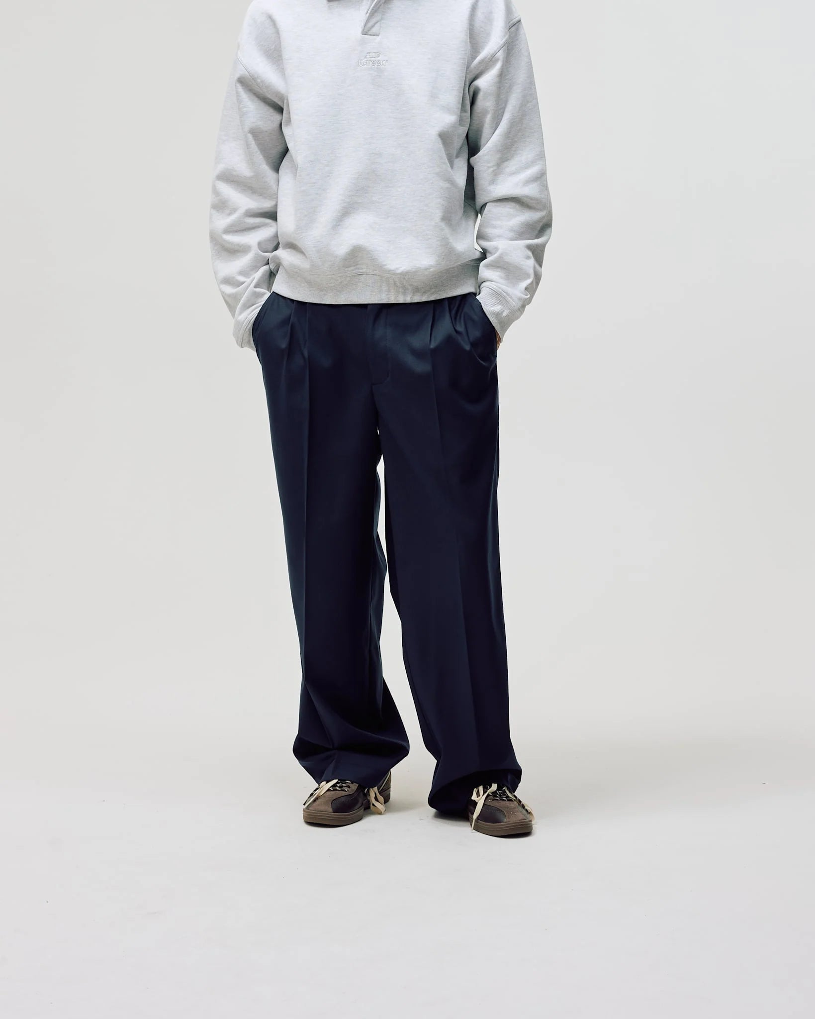 BAREEN - Relaxed Suit Pants