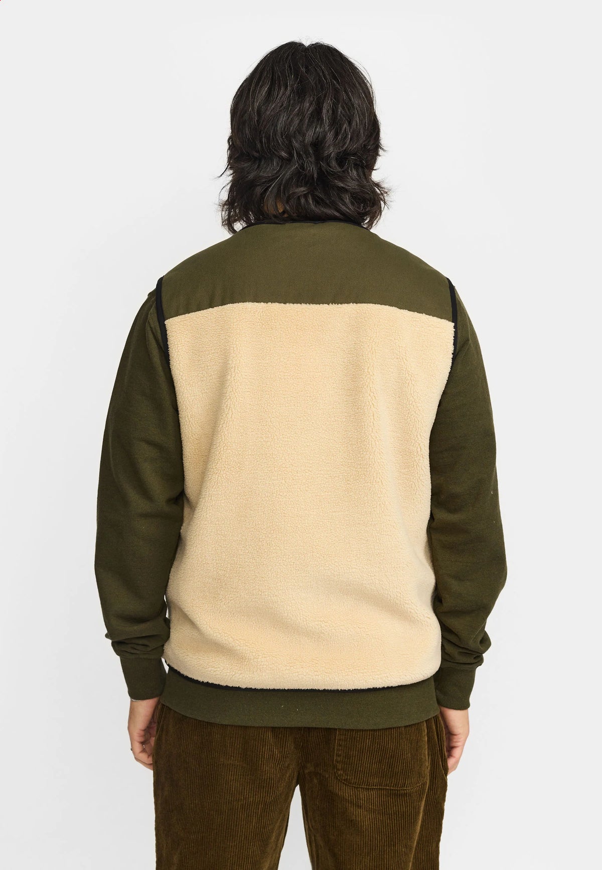 REVOLUTION - Blocked Teddy Vest