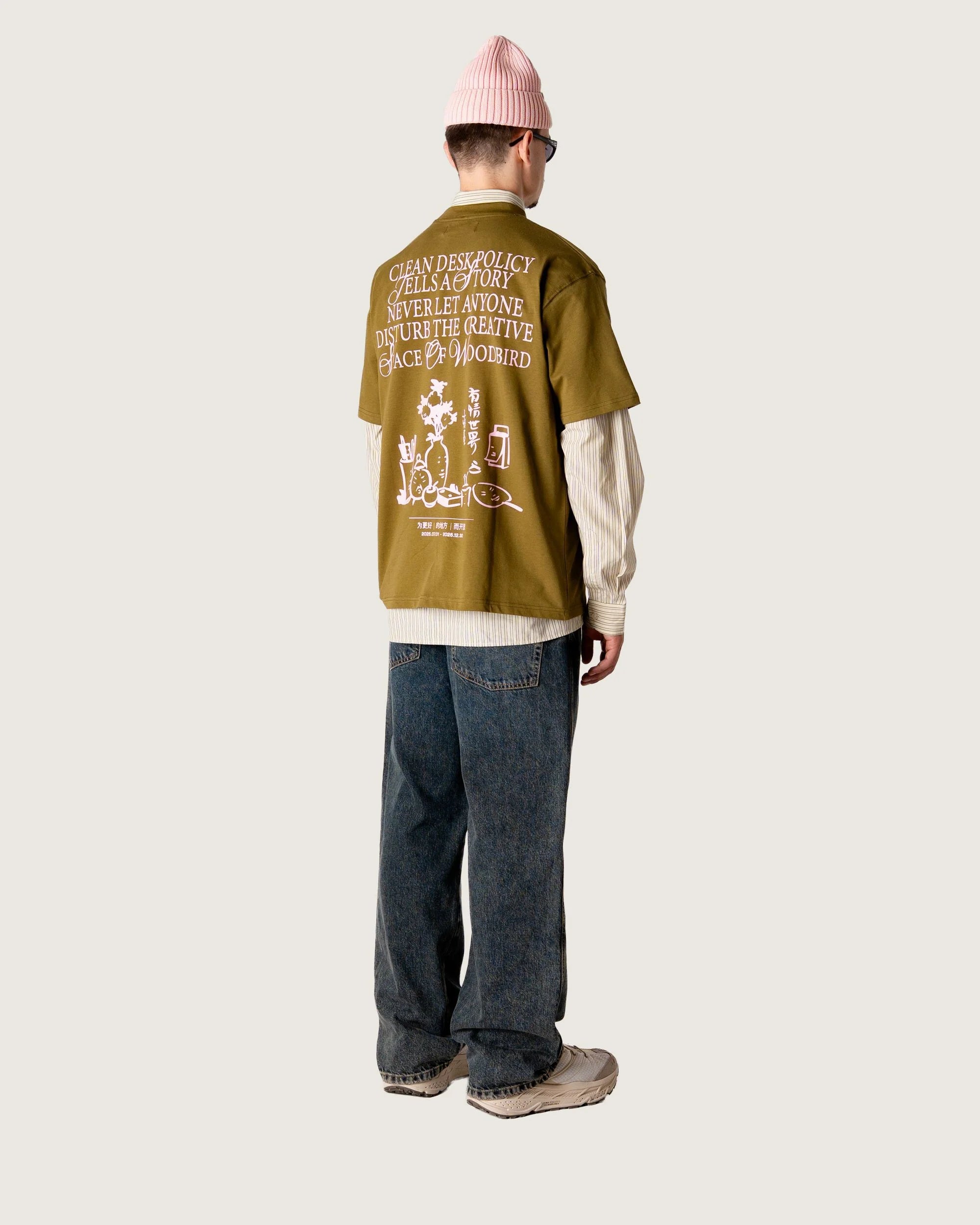 WOODBIRD - baine space tee