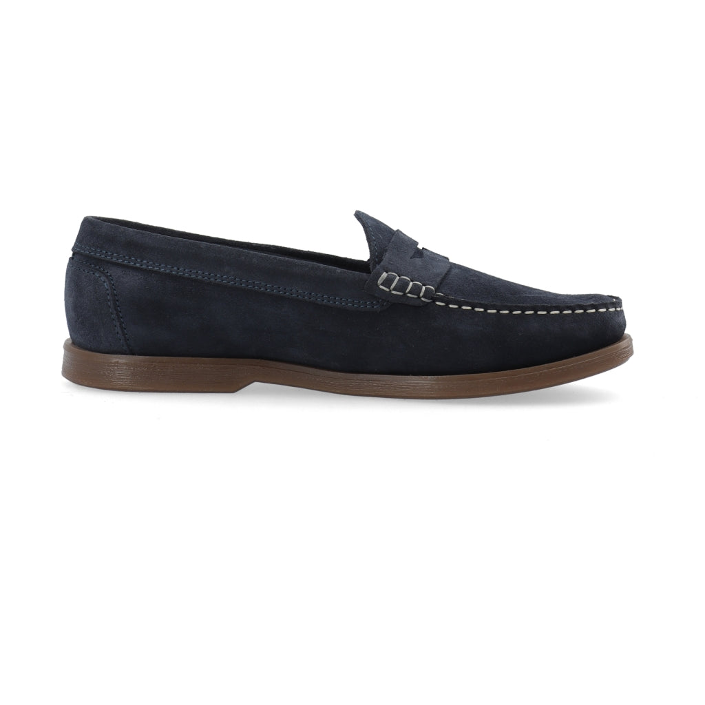 WHITE - BIAIBIZA Suede loafer