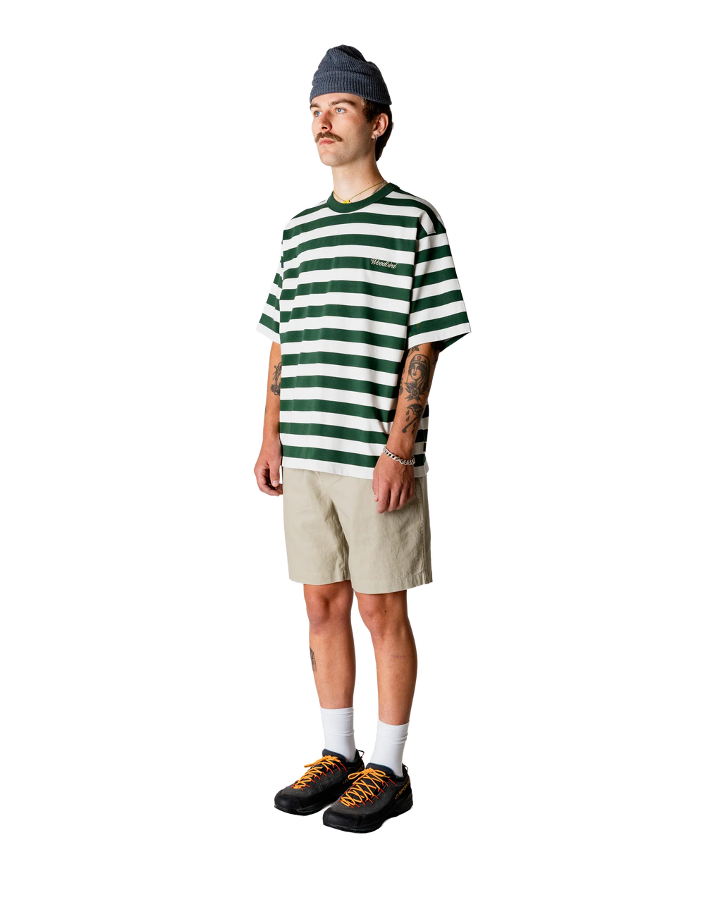 WOODBIRD - WBBEAM STRIPE TEE