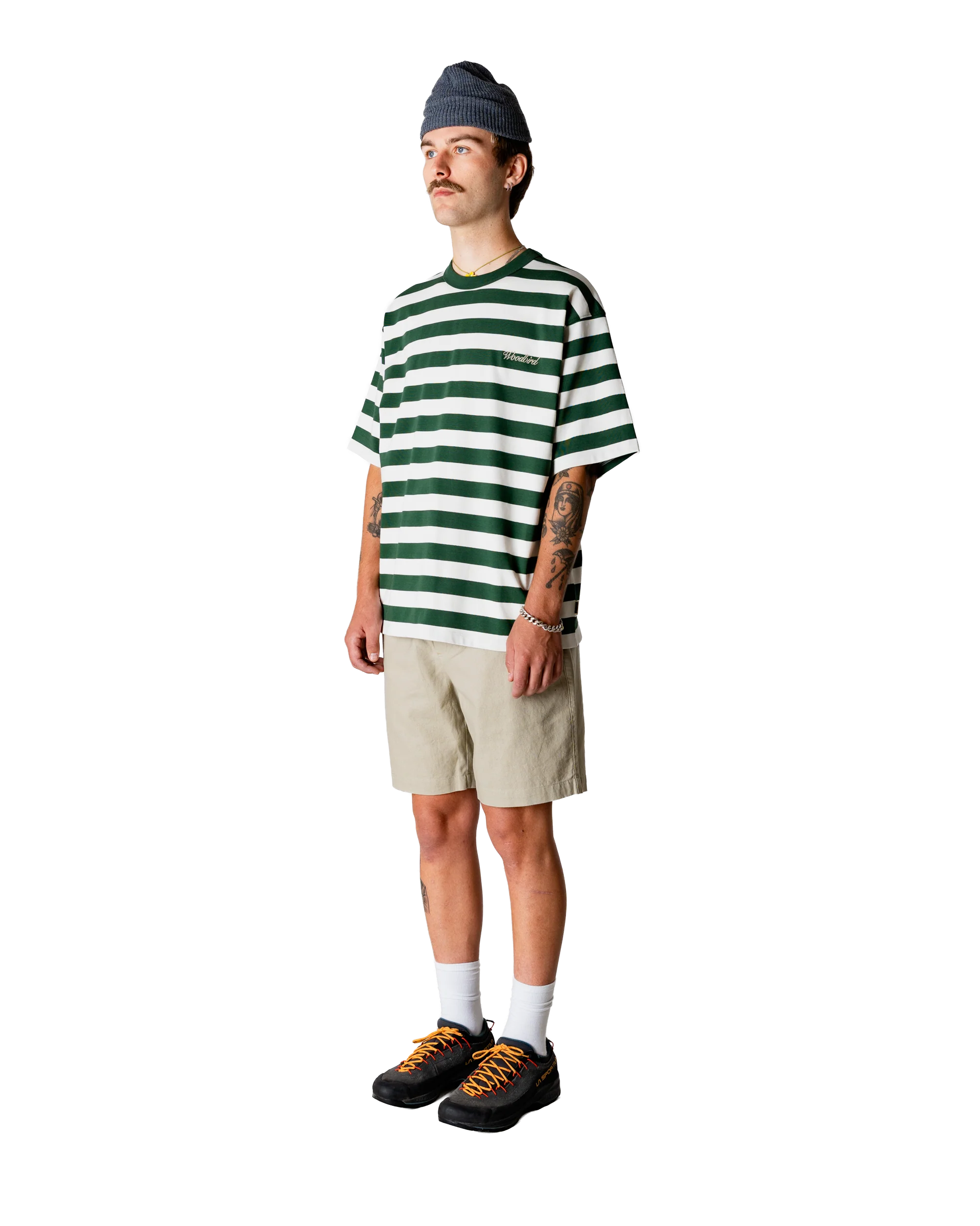 WOODBIRD - WBBEAM STRIPE TEE