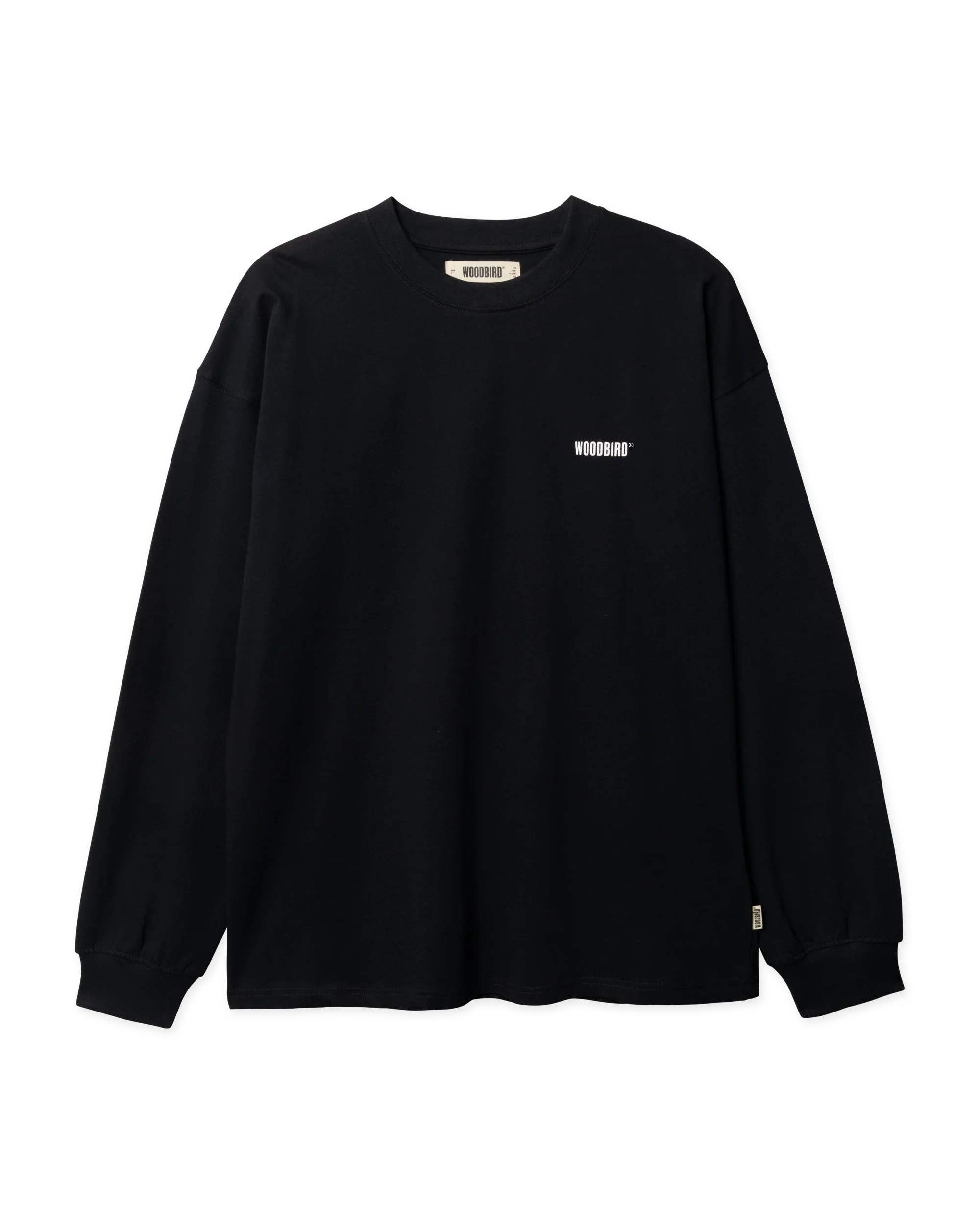 WOODBIRD - WBJOES L/S LOGO TEE