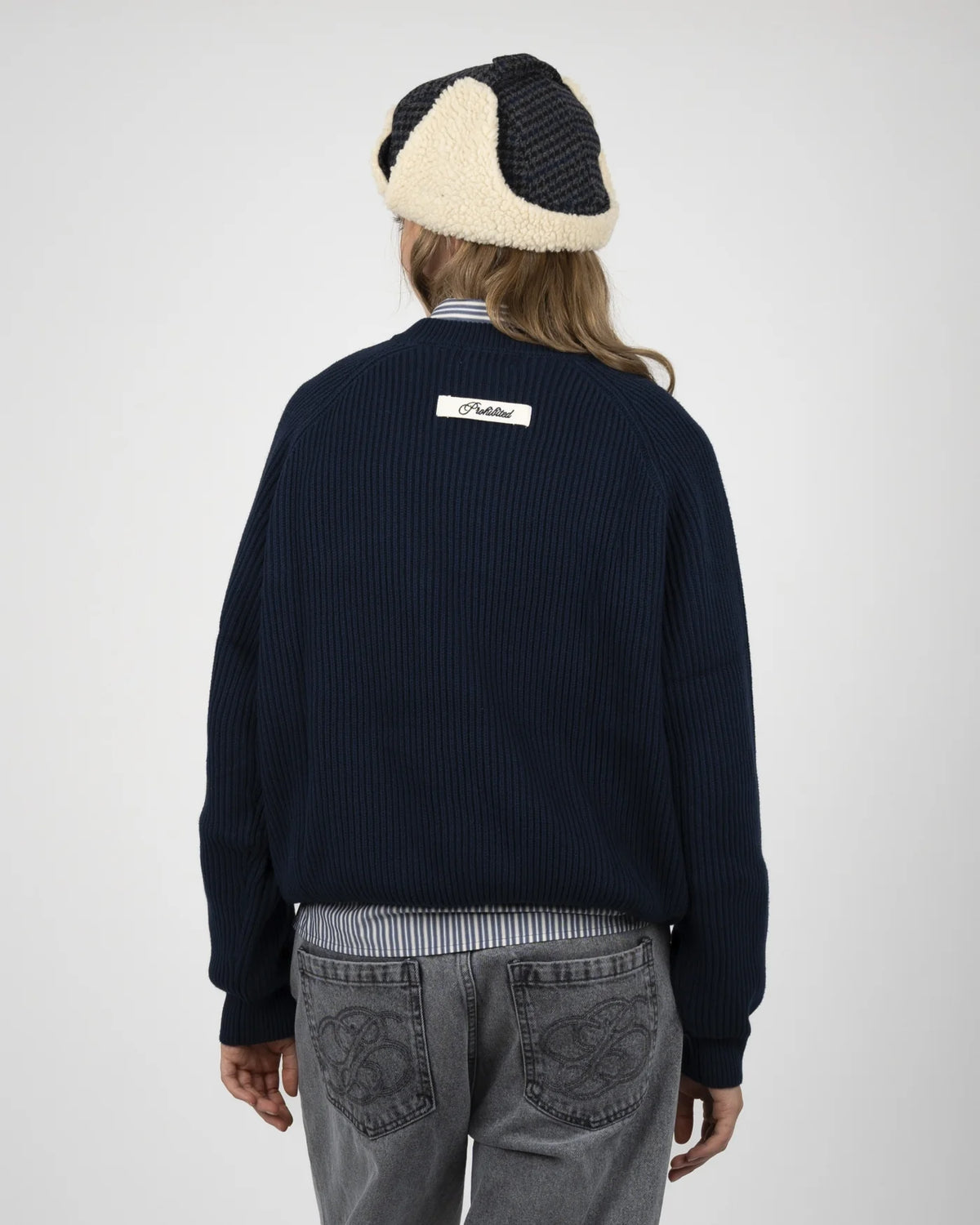 PROHIBITED - Campus Knit Sweater