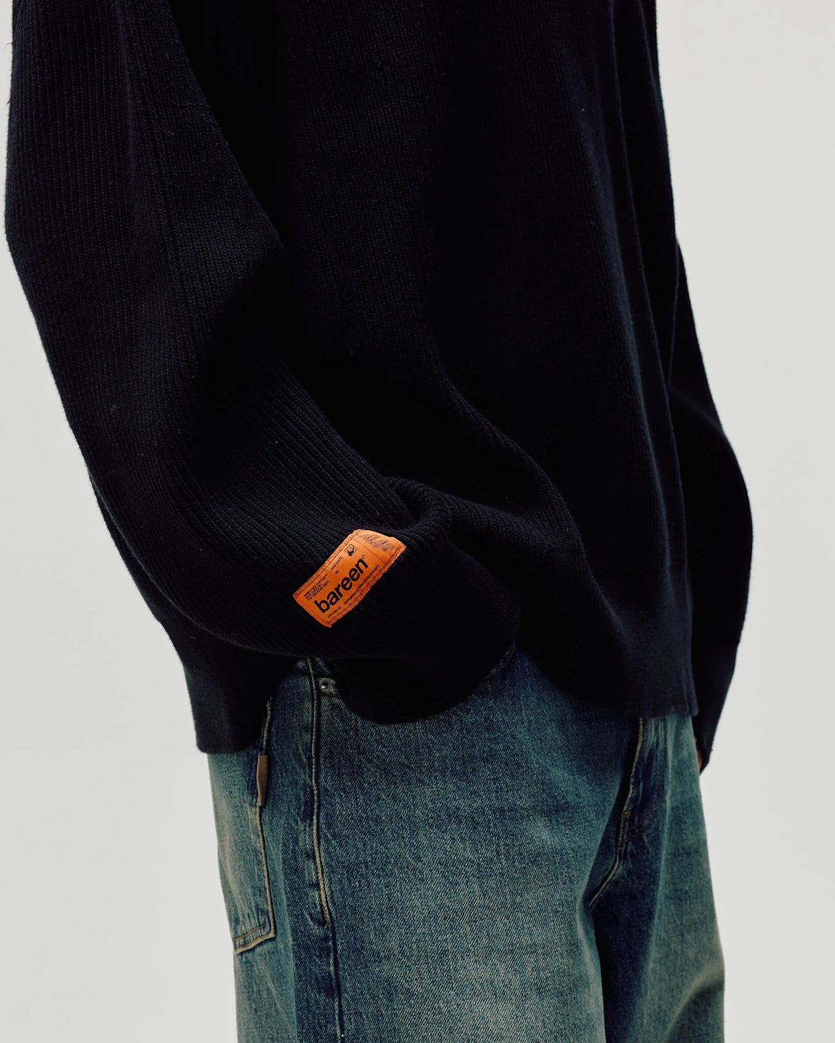 BAREEN - Oversized Ribbed Knit