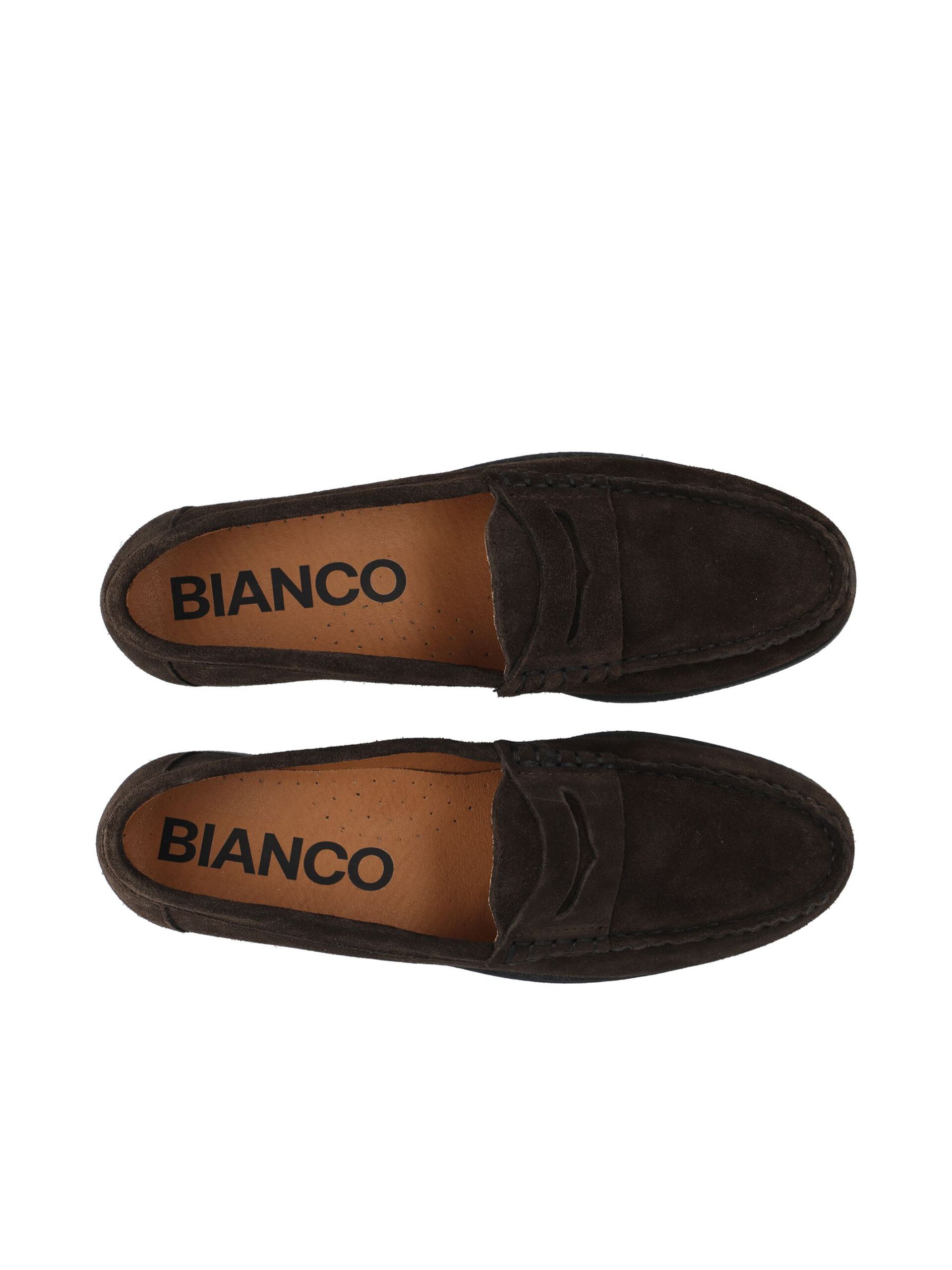 WHITE - Biapop penny loafers