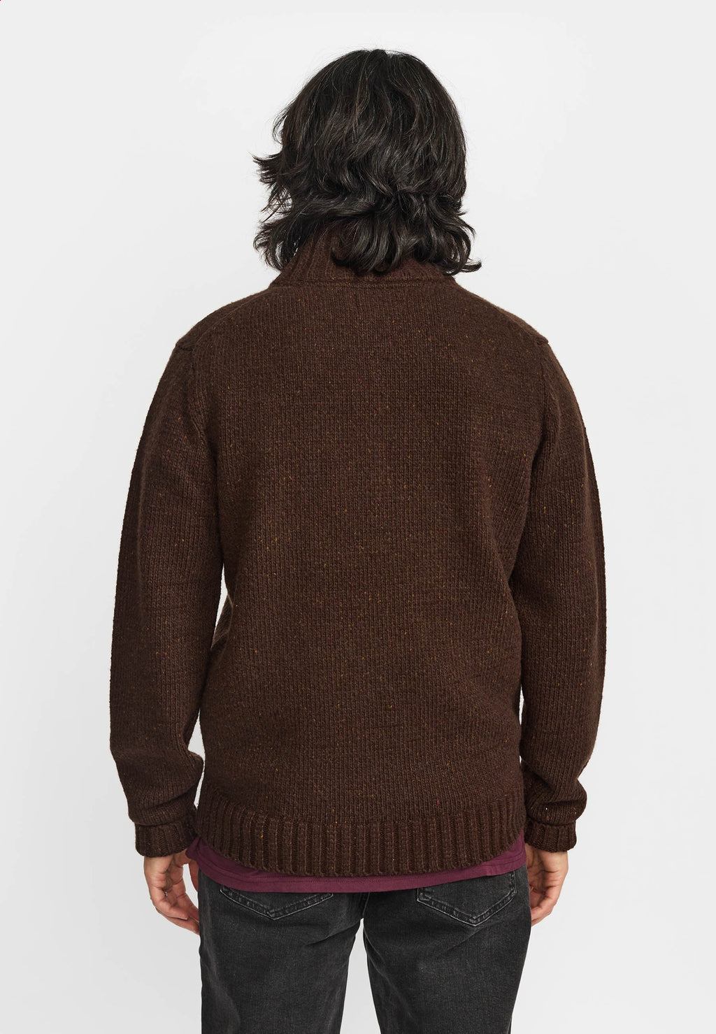 REVOLUTION - Half-zip Knit