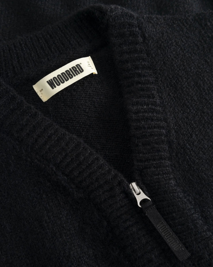 WOODBIRD - koon zip whole cardigan