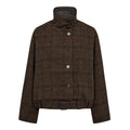 CO COUTURE - OlvaCC Check Balloon Jacket