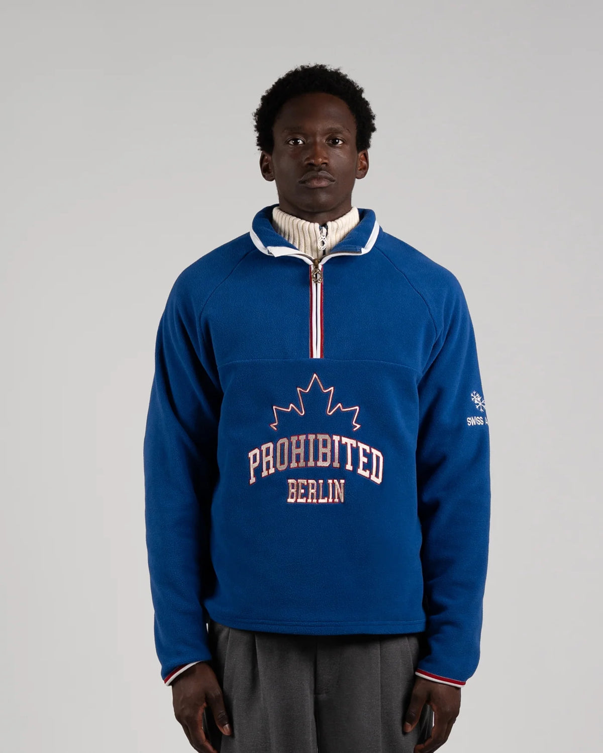 PROHIBITED - Swiss Alps Fleece Quarter-Zip