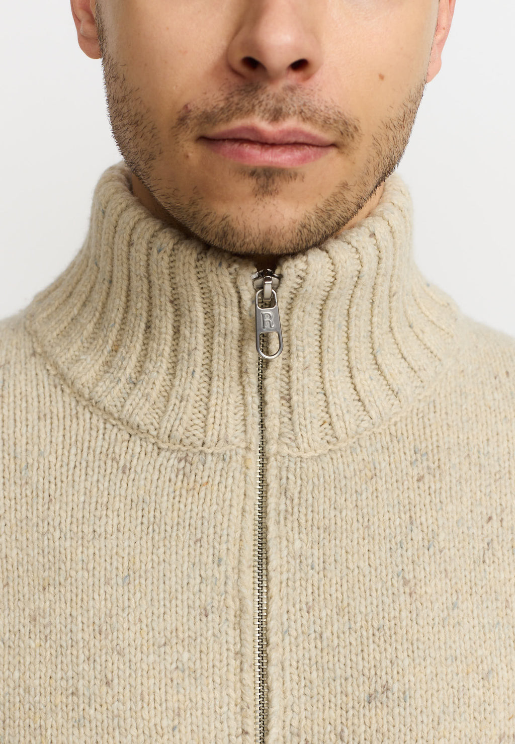REVOLUTION - Half-zip Knit