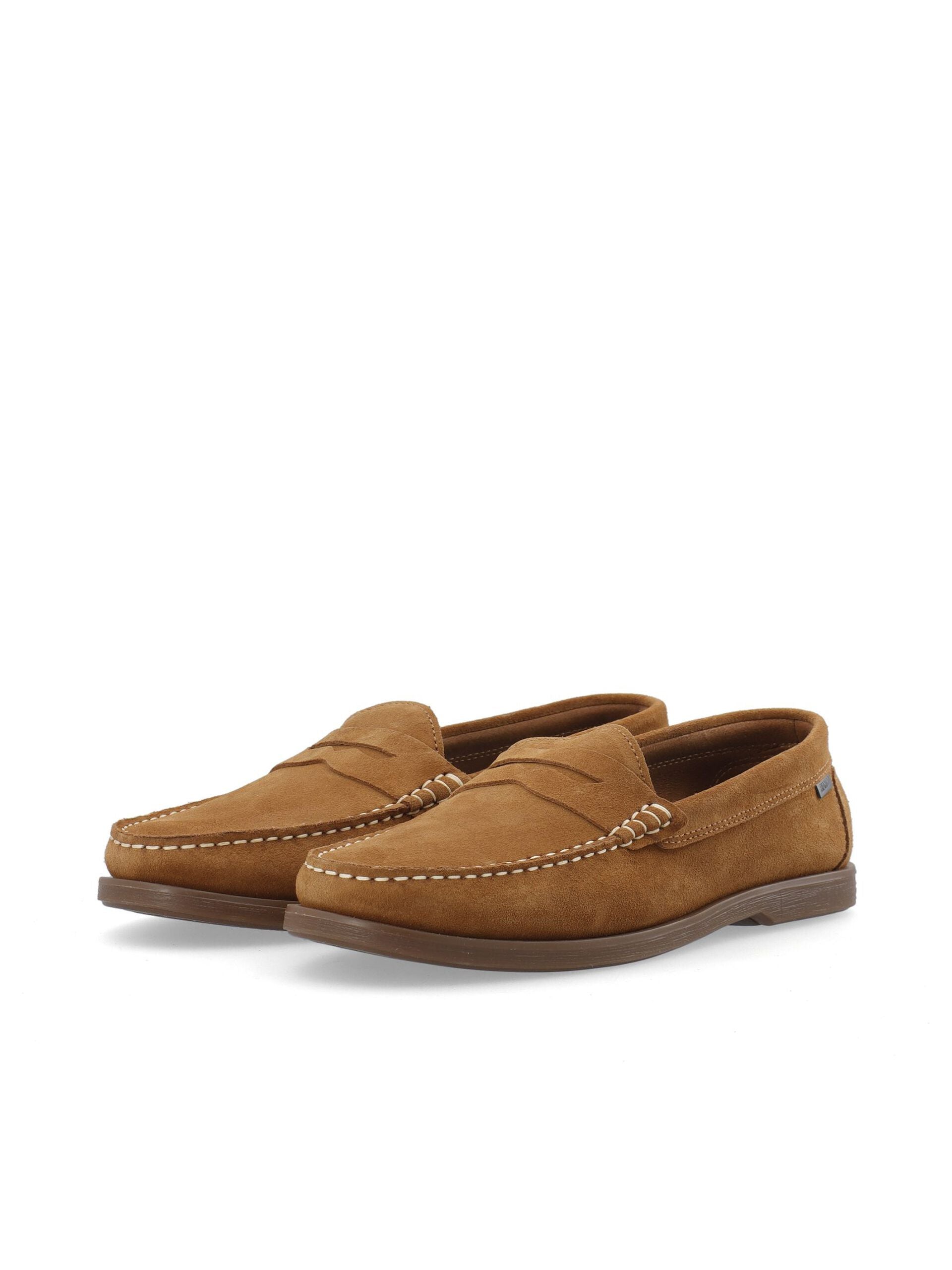 WHITE - BIAIBIZA Suede loafer