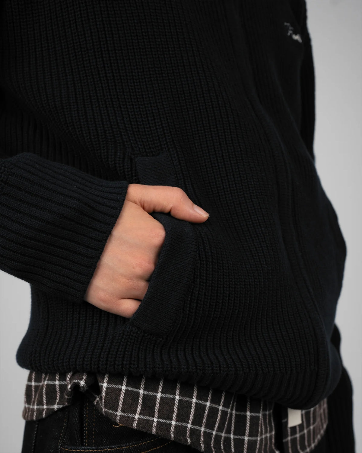 PROHIBITED - Campus Knit Jacket