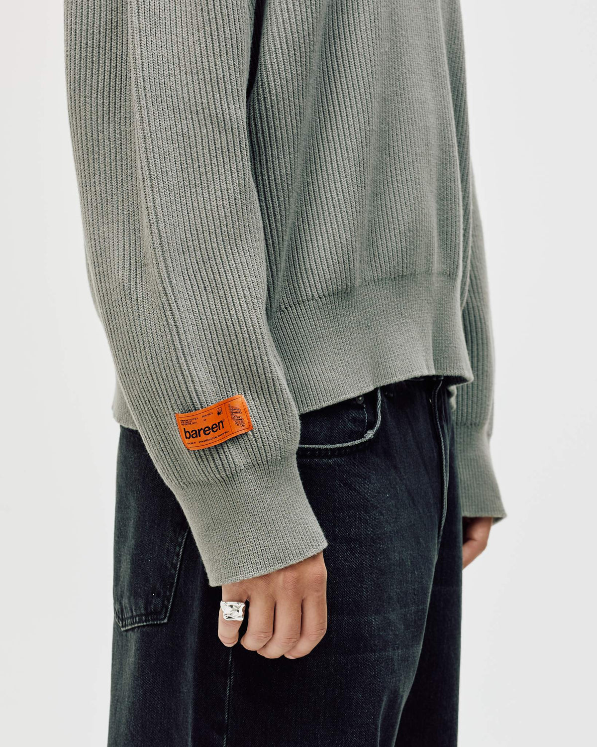 BAREEN - Oversized Ribbed Knit