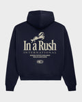 PROHIBITED - Horse Racer Hoodie Deep Blue
