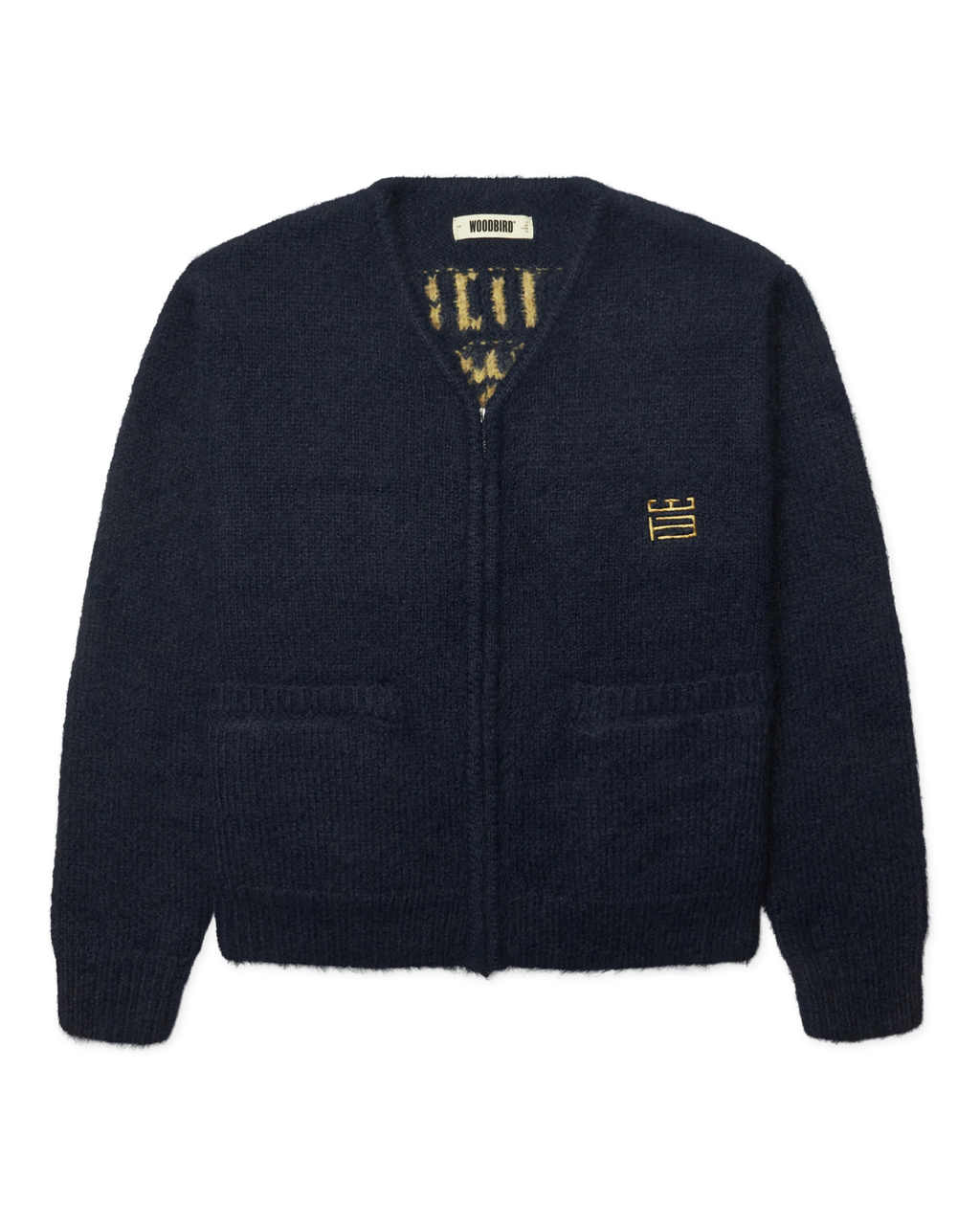 WOODBIRD - WBKoon Zip Tiger Cardigan