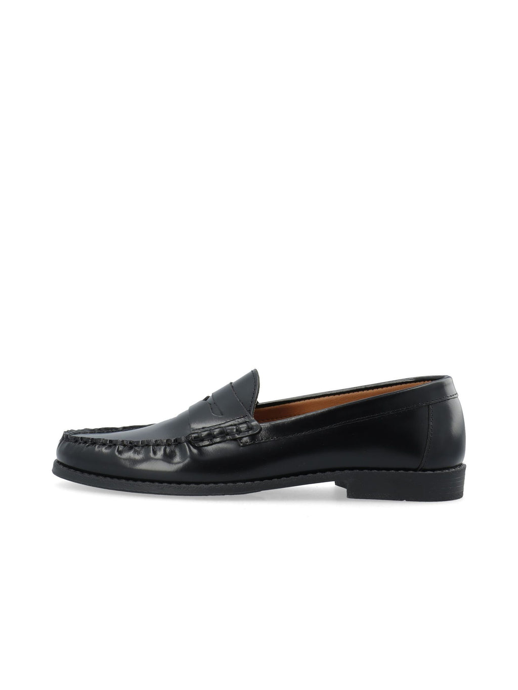 WHITE - BIAPOP polished penny loafer