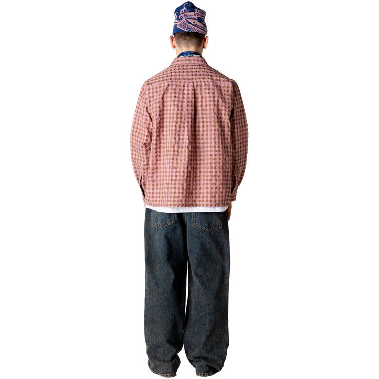 WOODBIRD - buzo ruffel shirt