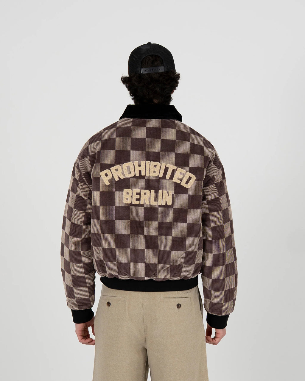 PROHIBITED - Intercooler Bomber Jacket Brown