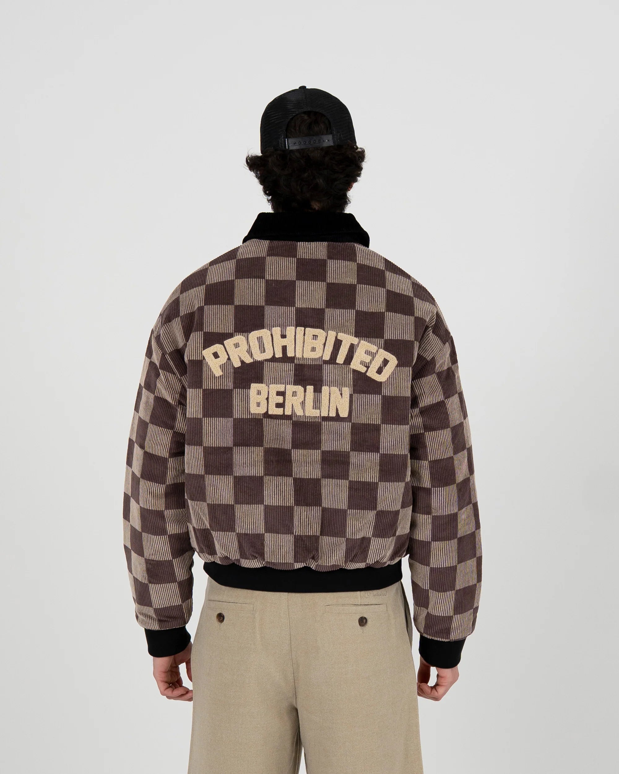 PROHIBITED - Intercooler Bomber Jacket Brown