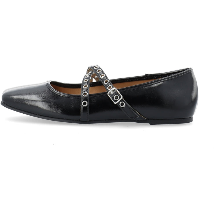 BIANCO - BIAROSE Karré Cross Mary Jane Faux Leather