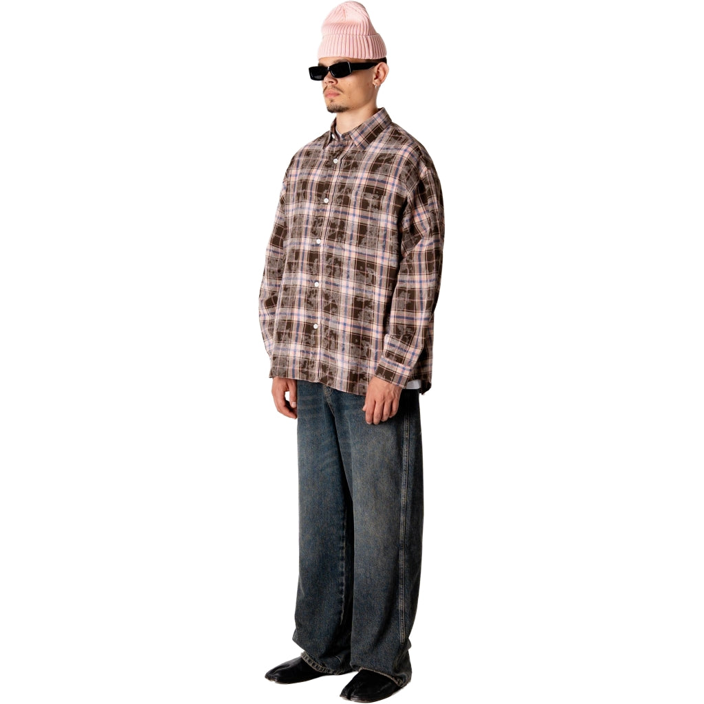 WOODBIRD - young check shirt