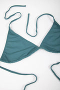24 COLOURS - Bikini Top in Green