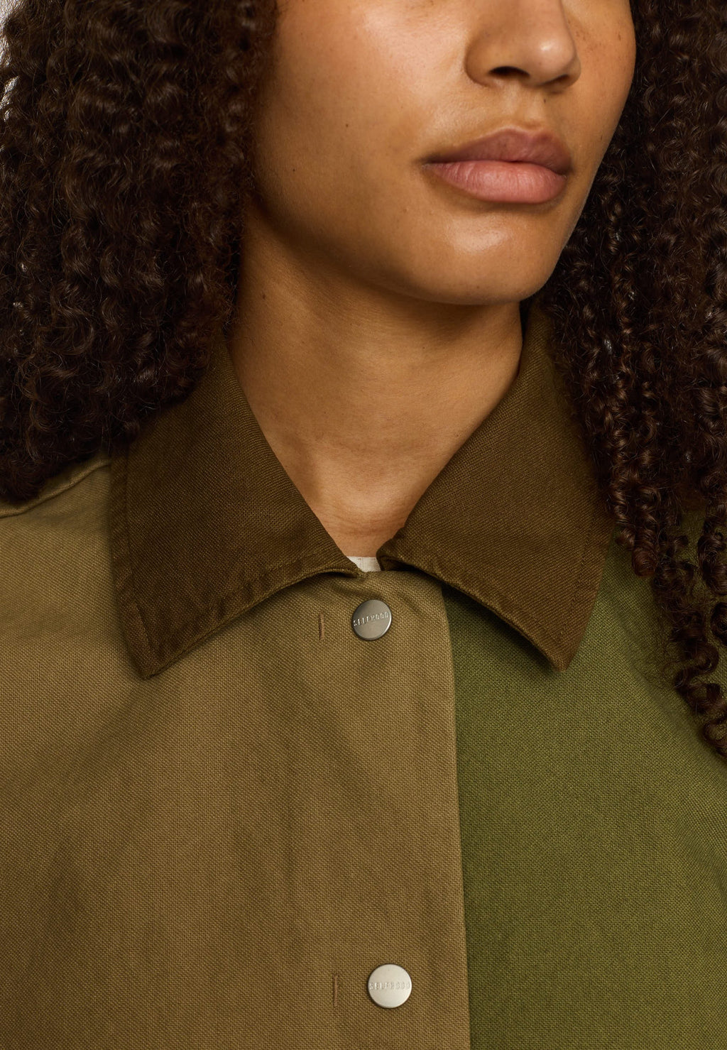 SELFHOOD - Block Trench Coat / 77350