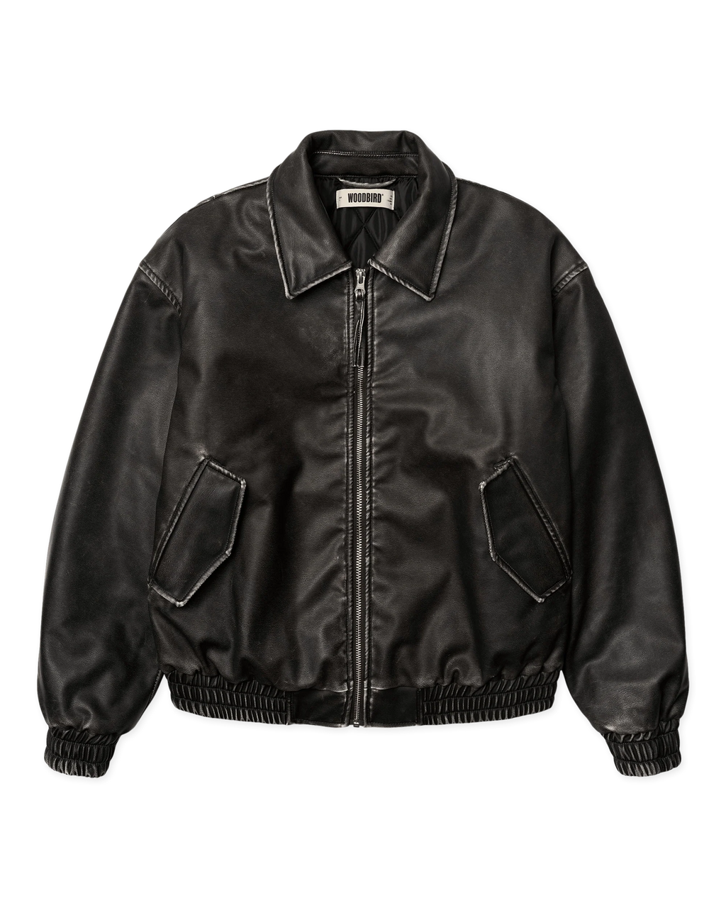 WOODBIRD - WBBue Washed PU Jacket