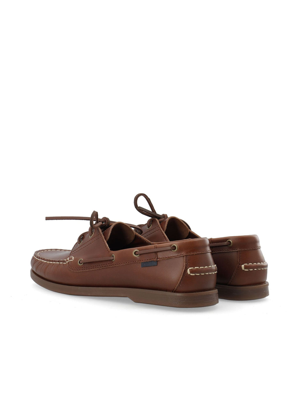 WHITE - BIAIBIZA Boat Shoe Pull Up Leather