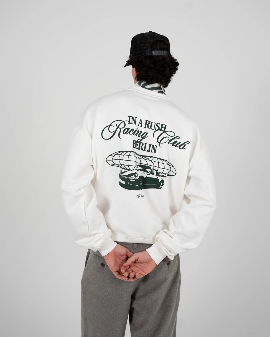PROHIBITED - In A Rush Crew Neck Off-White